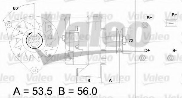 VALEO 436199 Alternator